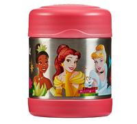 Thermos - Disney Princesses Food Flask (290ml) - BPA Free, Stainless Steel, Spill Proof, Cinderella, Rapunzel Thermal Kids Flask with Personalised