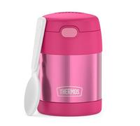 Thermos F3100PK6 Funtainer 10 Ounce Food Jar, Stainless Steel, Pink