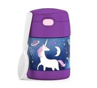 THERMOS F3102UC6 FUNTAINER 10 Ounce Food Jar, Stainless Steel, Spce Unicorn