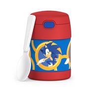 THERMOS F3104SN6 FUNTAINER 10 Ounce Food Jar Insulated, Stainless Steel, Sonic The Hedgehog