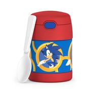THERMOS F3104SN6 FUNTAINER 10 Ounce Food Jar Insulated, Stainless Steel, Sonic The Hedgehog