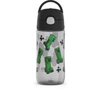 THERMOS FUNTAINER 16 Ounce Plastic Hydration Bottle with Spout MINECRAFT