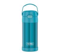 THERMOS FUNTAINER Water Bottle with Straw - 12 Ounce - Kids Stainless Steel Vacuum Insulated Water Bottle with Lid, Teal