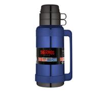Thermos Gtb Mondial 1 Litre Hot Cold Tea Coffee Drink Travel Vacuum Flask Blue
