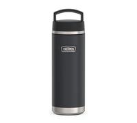 THERMOS Icon Beverage Bottle 0.71 L, Dark Grey/Graphite Matt, Stainless Steel Thermos Flask, 710 ml, Insulated Drinking Bottle, 18 Hours Hot / 24 Hours Cold, Dishwasher Safe, Completely Leak-Proof,