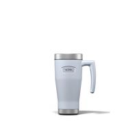 Thermos - Icon Harebell Blue Travel Mug (470ml), Reusable Insulated Stainless Steel Coffee Cup for Hot or Cold Drinks, Vacuum Sealed Water Flask with