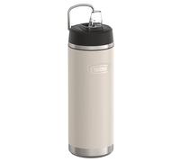 Thermos ICON Insulated Drinking Bottle with Straw, 0.71 L, Sandstone Matt, Beige, 12 Hours Cold, Stainless Steel, Thermos Flask, Dishwasher Safe, BPA-Free