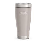 Thermos Icon Mug 0.47 L, Beige/Sandstone Matt, Thermal Mug 470 ml, Coffee Mug to Go Stainless Steel, Insulated Mug, 7 Hours Hot / 22 Hours Cold, Dishwasher Safe, Completely Leak-Proof, BPA-Free