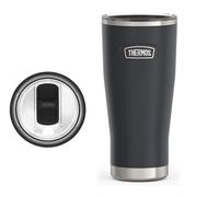 THERMOS ICON SERIES Stainless Steel Cold Tumbler with Slide Lock, 24 Ounce, Granite