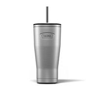 Thermos Icon Series Stainless Steel Tumbler 710Ml With Straw Silver