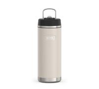 ICON SERIES BY THERMOS Stainless Steel Water Bottle with Straw Lid, 32 Ounce, Sandstone