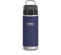 THERMOS ICON SERIES Water Bottle with Spout - 18 Ounce, Navy - Stainless Steel Vacuum Insulated Water Bottle with Lid