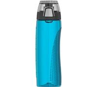 THERMOS Intak 24-Ounce Tritan Hydration Bottle with Meter (Teal), One Size,