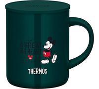 Thermos JDG-350DS DG Vacuum Insulated Mug, 11.8 fl oz (350 ml), Mickey Dark Green