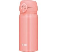 Thermos JNL-355 CRL Water Bottle, Vacuum Insulated Portable Mug, 0.35 L, Coral, Easy to Clean and Easy to Clean, Lightweight Type, One Touch Open, Stainless Steel Bottle, Hot and Cold Retention