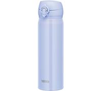 Thermos JNL-506 PBL Vacuum Insulated Portable Mug, 16.9 fl oz (500 ml), Pearl Blue, Easy to Clean and Easy to Clean, Lightweight Type, One-Touch Opening, Stainless Steel Bottle, Hot and Cold Retention