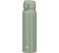 Thermos JNL-756 SMKKI Vacuum Insulated Portable Mug, 25.4 fl oz (750 ml), Smoked Khaki, Easy to Clean, Lightweight Type, One-Touch Opening, Stainless Steel Bottle, Hot and Cold