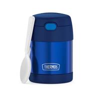 Thermos Kids Fun Tainer Food Jar 0.30 L, Navy, Thermal Container for Food with Spoon for Children, 5 Hours Hot / 7 Hours Cold, Completely Leak-Proof for Soup, Cereal, Break