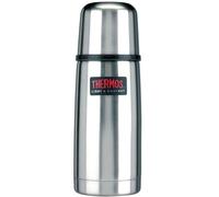 Thermos Light and Compact 0.35L Stainless Steel Vacuum Insulated Flask Silver