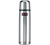 Thermos Light Compact 0.75L Stainless Steel Vacuum Thermos Bottle, Silver, 12h