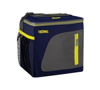 THERMOS - RADIANCE Soft Cooler - Flexible Waterproof Thermal Cooler with External Pockets, 15L, Navy/Yellow