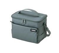 Thermos RFD-0051 GY Soft Cooler 5L Gray Insulated Bag, 5 Layer Insulation Structure, Foldable Compact, Water-repellent Fabric, Box Type