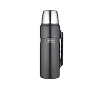 Thermos S/S Gun Metal Flask 1.2 Litre