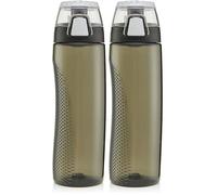 Thermos, Smoke Hydration Bottle w/Meter, 710ml (Pack of 2)