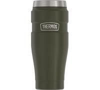 Thermos Staineless Steel King 16 Ounce Travel Tumbler, Army Green