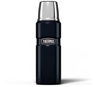 Thermos Stainless King 470ml Multi- Purpose Thermos Flask - Original-Style Flask use as Travel Mug or Insulated Water Bottle for Daily Commute & Weekend Adventures - Midnight Blue, 5- Year Warranty