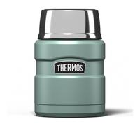 Thermos Stainless King Food Flask, 470ml Capacity - Sleek Multi- Purpose Flask for Daily Food Prep - Durable Stainless Steel with Classic Duck Egg Fi