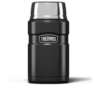 Thermos Stainless King Food Flask, 710ml Capacity - Sleek Multi- Purpose Flask for Daily Food Prep - Durable Stainless Steel with Gun Metal Finish - Ideal for On-the-Go Meals & Drinks