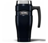 Thermos Stainless King Midnight Blue Travel Mug (470ml), Reusable Insulated Stainless Steel Coffee Cup for Hot or Cold Drinks, Vacuum Sealed Water