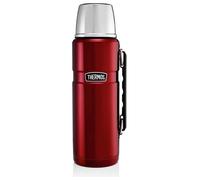 Thermos Stainless King Red Flask - 1.2L