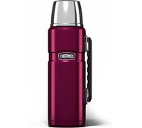 Thermos - Stainless King Red Travel Flask (1.2L) - Premium Leak Proof...