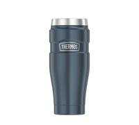 Thermos Stainless King Stainless Steel Thermal Mug, Ice Grey, 0.47 L, Coffee to Go Mug, Completely Leakproof, Dishwasher Safe, 7 Hours Hot & 18 Hours Cold, with Hook for Tea Bags, BPA-Free