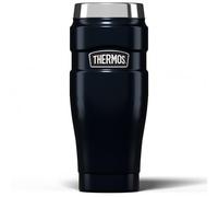 Thermos Stainless King Travel Tumbler & Multi- Purpose Flask- 470ml Insulated Hot & Cold Water Bottle for Daily Commute & Weekend Adventures - Sleek Design in Midnight Blue, 5-Year Durability