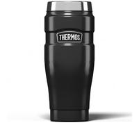 Thermos Stainless King Travel Tumbler & Multi- Purpose Flask- 470ml Insulated Hot & Cold Water Bottle for Daily Commute & Weekend Adventures - Sleek Design in Gun Metal, 5-Year Durability