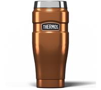 Thermos Stainless King Travel Tumbler & Multi- Purpose Flask- 470ml Insulated Hot & Cold Water Bottle for Daily Commute & Weekend Adventures - Sleek
