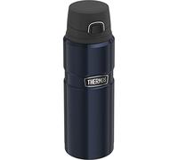 THERMOS Stainless King Vacuum-Insulated Drink Bottle, 24 Ounce, Matte Blue