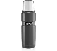 Thermos Stainless Steel 470ml King Flask - Gunmetal