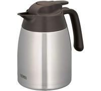 THERMOS Stainless Steel Pot, 1L, Stainless Steel Brown, THV-1001 SBW