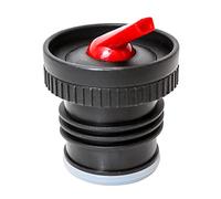 Thermos Stopper Pico de Mate Replacement Part For Stanley Classic Vacuum Insulated Wide Mouth Bottle Thermos (1, Black-Red) (1.1QT, 1.5QT, 2QT)
