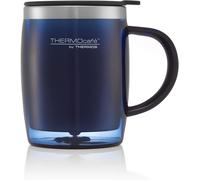 Thermos Translucent Desk Mug Stainless Steel Blue 450ml Insulated Drinkware