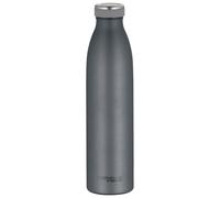THERMOcafé by THERMOS TC Bottle Graphite Grey mat 0.75 l, Insulated Bottle Made of Stainless Steel, Carbonated Proof, 12 Hours hot 24 Hours Cold, Leak-Proof, for School, on the go and Office