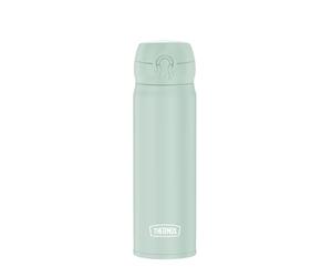 THERMOS Ultralight Bottle 0.50 L Soft Mint Matte Stainless Steel Thermos Flask, 10 Hours Hot / 20 Hours Cold, Completely Leakproof for Water, Tea, Still Beverages