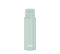 THERMOS Ultralight Bottle 0.75 L Soft Mint Matte Stainless Steel Thermos Flask 10 Hot / 20 Hours Cold, Completely Tight for Water, Tea, Silent Drinks