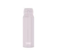 THERMOS Ultralight Bottle 0.75 L Soft Pink Matte Stainless Steel Thermos Flask 10 Hot / 20 Hours Cold, Completely Tight for Water, Tea, Silent Drinks