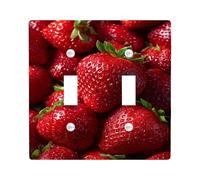 thermos wall plates for switch strawberry red summer berries for kitchen decor thermoplastic wall plates standard size