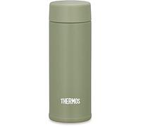 Thermos Water Bottle, Vacuum Insulated Pocket Mug, 4.2 fl oz (120 ml), Khaki JOJ-120 KKI (Small Capacity Model)
